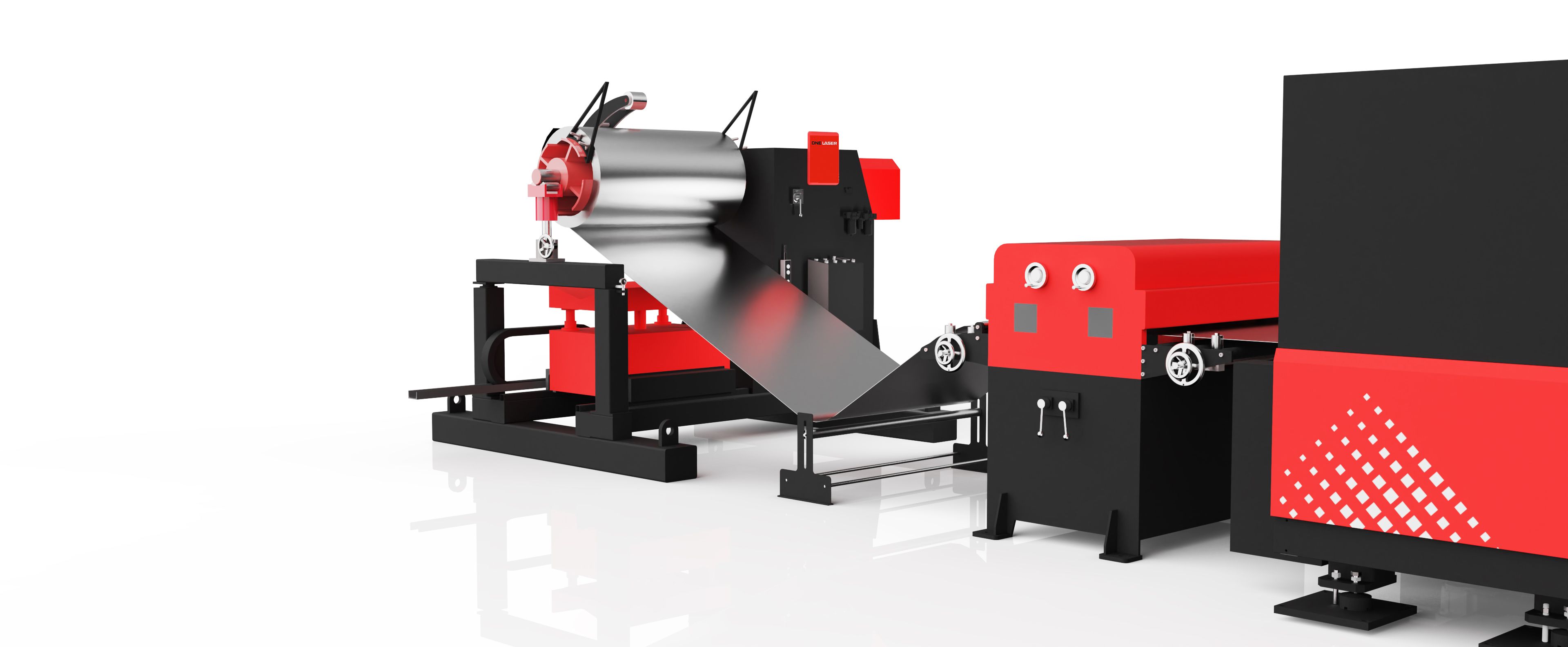 D-Roller Fiber Laser Cutting Machine Collier and Leveler System