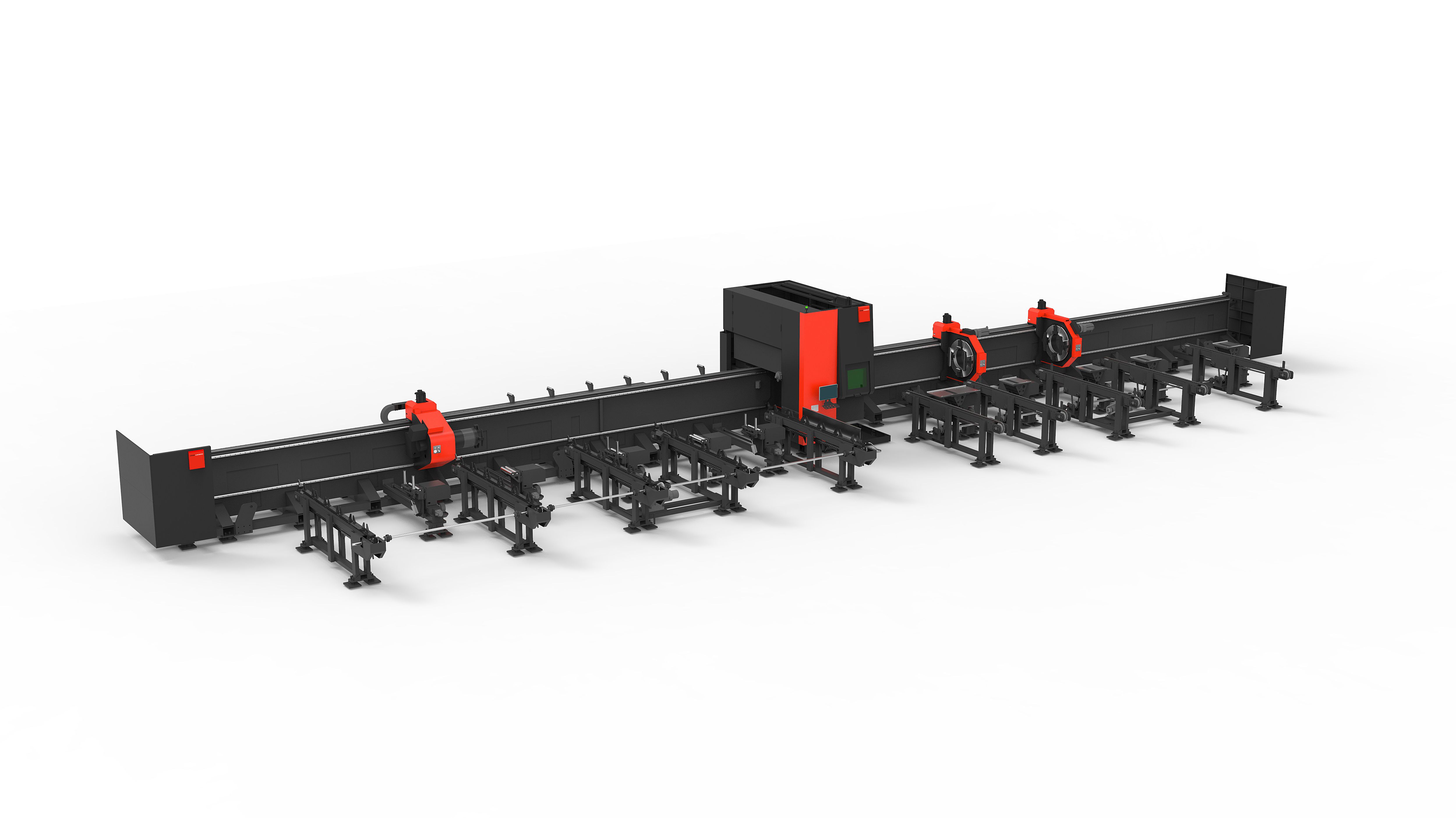 D-Tube 520 Heavy Duty Fiber Laser Pipe Cutting Machine