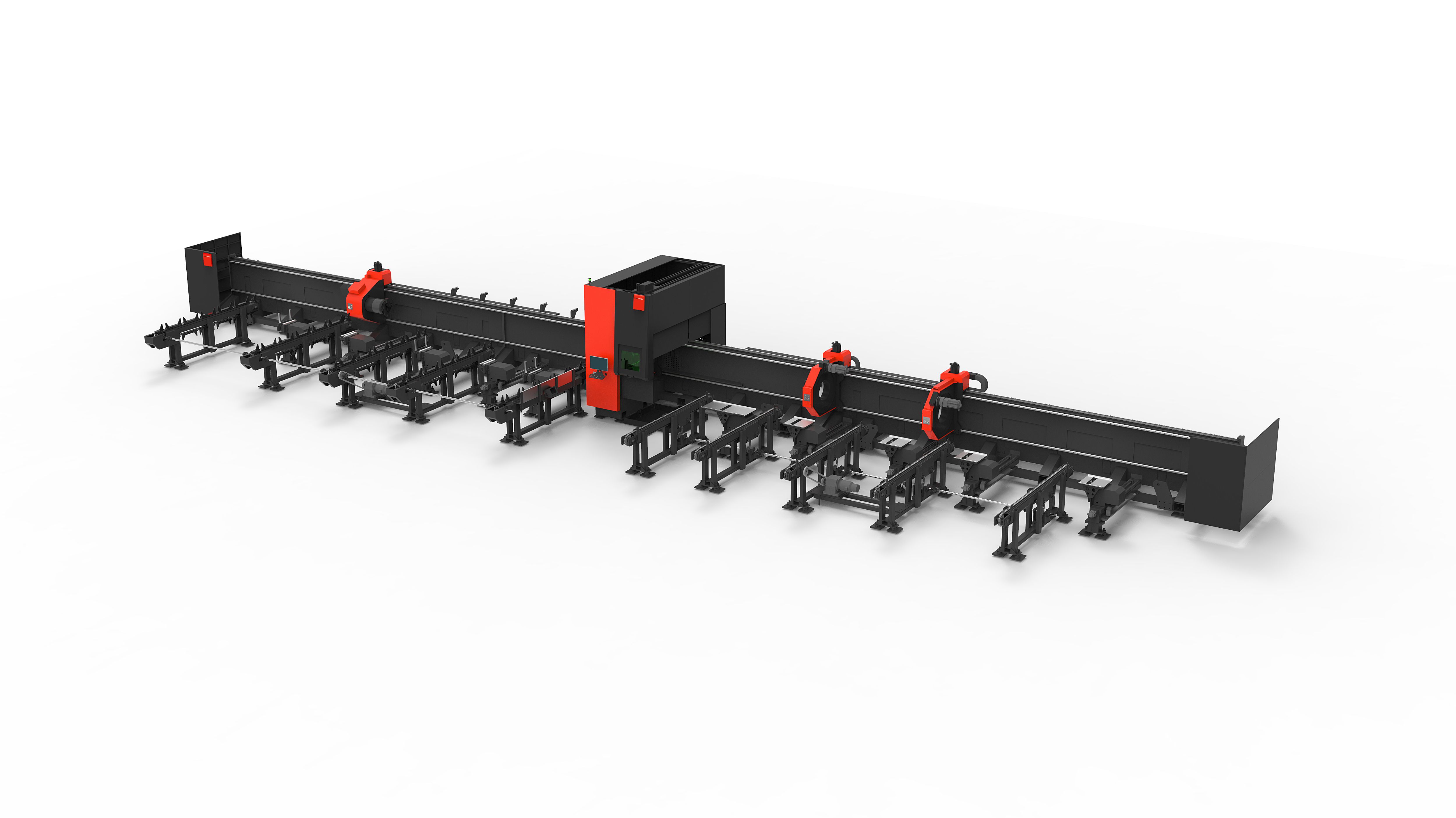 D-Tube 520 Heavy Duty Fiber Laser Pipe Cutting Machine